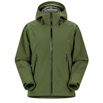 Three-in-one waterproof and rainproof ski jacket