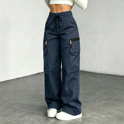 ⚡ FINAL SALE 🔥 10 FOR ONLY $23! Women’s Lightweight Loose-Fit Cargo Pants with Multiple Pockets – Limited-Time Clearance Deal