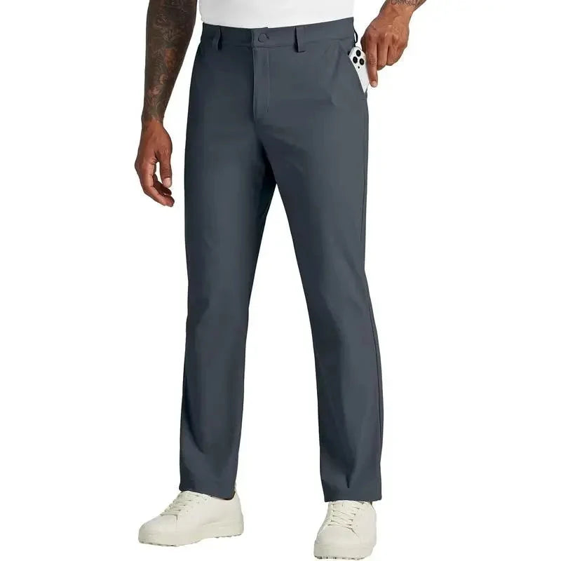 Men's Stretch Straight-Leg Golf Pants