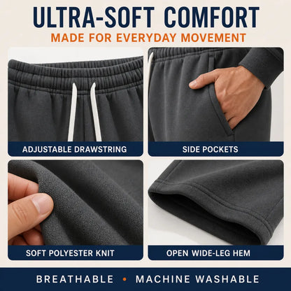 Men's Wide-Leg Sweatpants