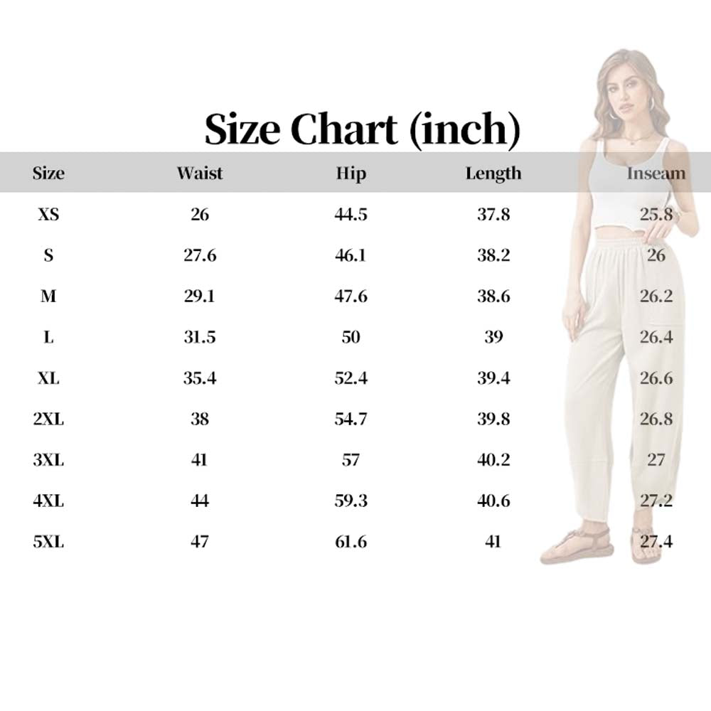 Elasticated Harem Palazzo Pants