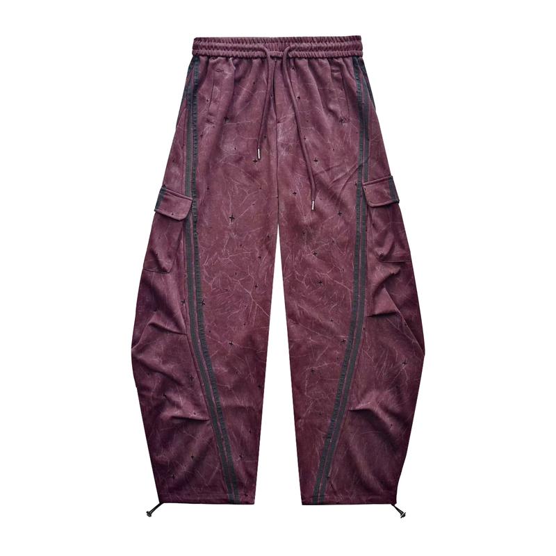 Women  Wide Leg Drawstring Joggers with Side Pockets