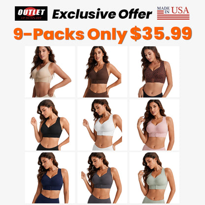 Posture Bra Wireless Seamless Molded Cups