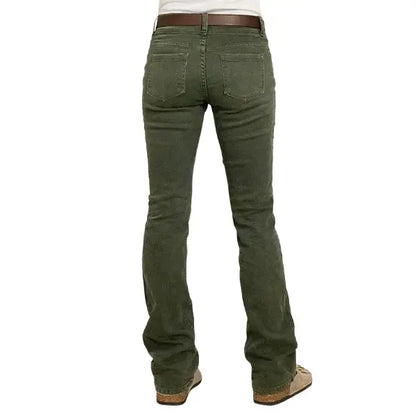 Women's High Stretch Mid Rise Pants