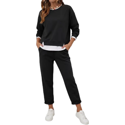 Women's Layering Crewneck Fleece Long