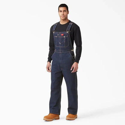 🔥Ausverkauf🔥 Herren robuste Denim‑Latzhose – verstellbare Träger & praktische Mehrzwecktaschen
