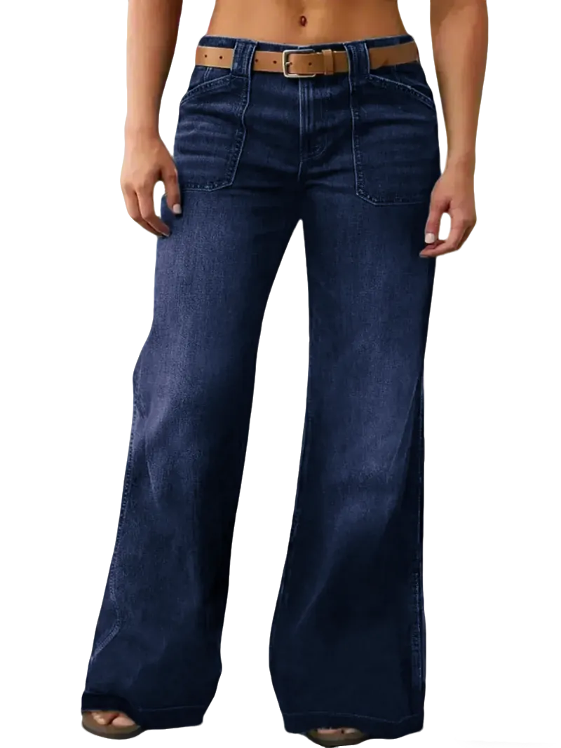 Women's Loose Straight Leg Denim Jeans