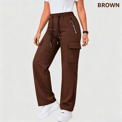 Women's Stretch Multi-Pocket Cargo Pants