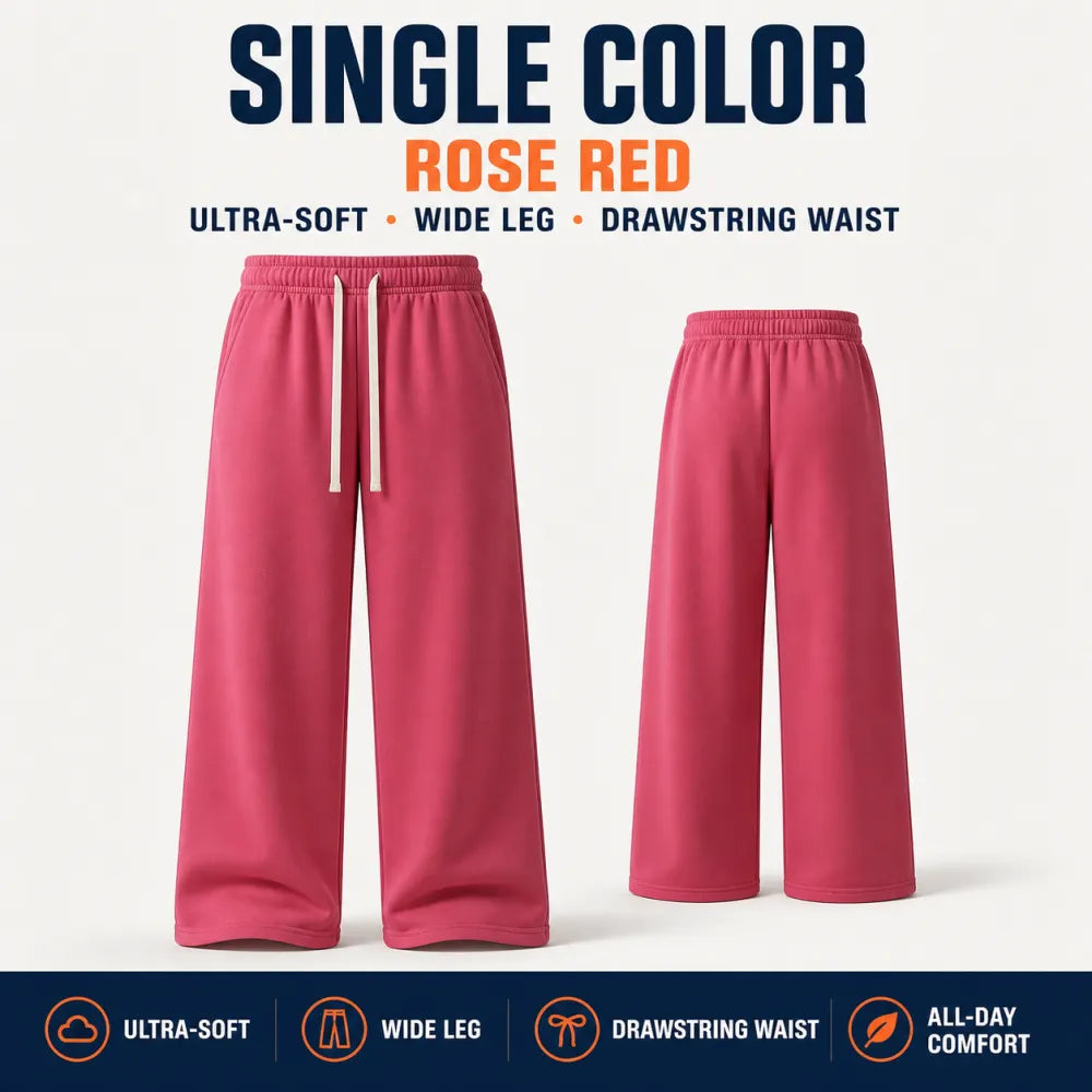 Men's Wide-Leg Sweatpants