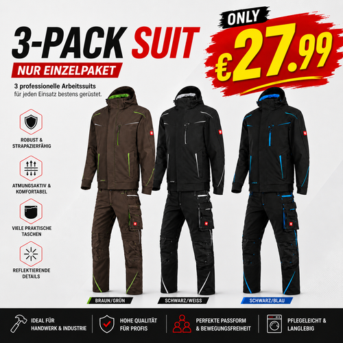 Softshelljacke Bundhose Set