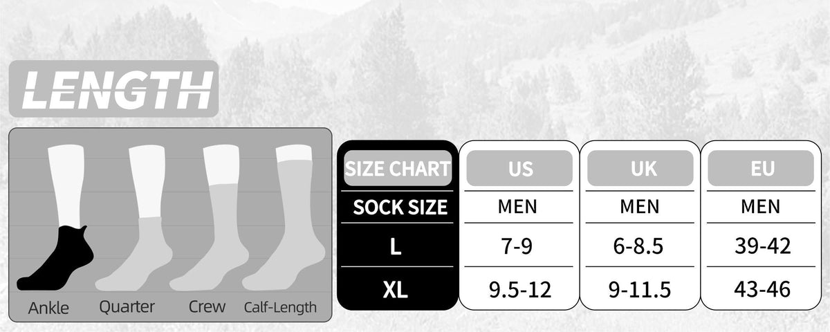Men's 6-Pair Thick No-Show Athletic Ankle Socks with Terry Sole