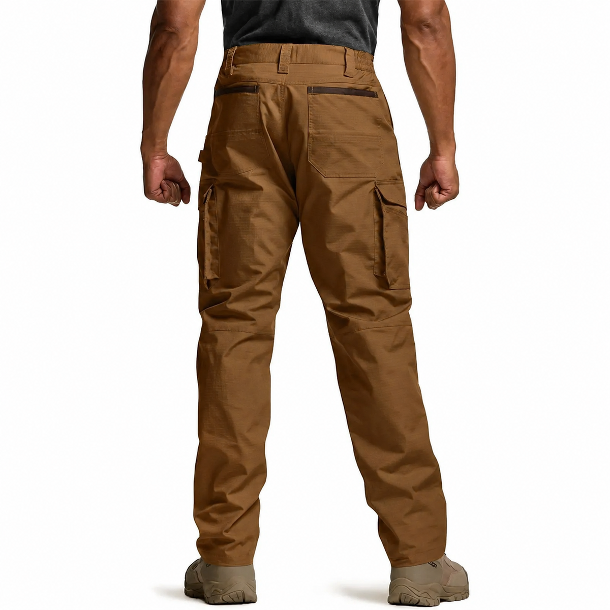 Men's Ripstop Work Pants,Water Resistant Outdoor Tactical Pants