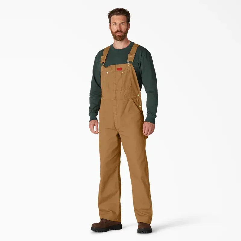 🔥Ausverkauf🔥 Herren robuste Denim‑Latzhose – verstellbare Träger & praktische Mehrzwecktaschen