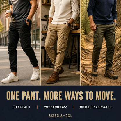 Men's Multi-Pocket Cargo Joggers