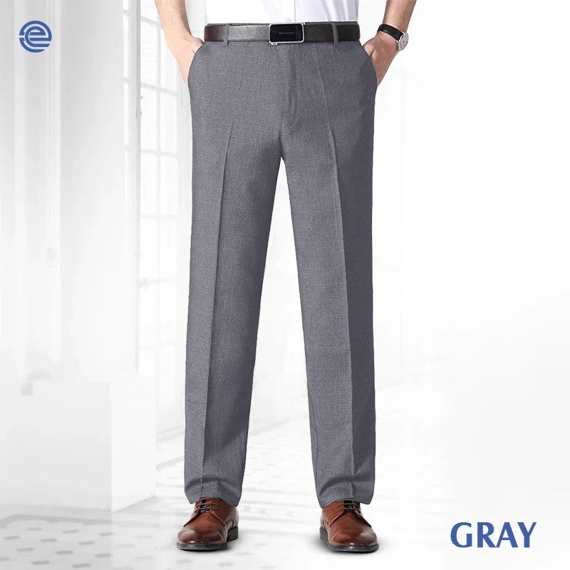 Men's Classic Ice Silk High Waist Comfort Pants