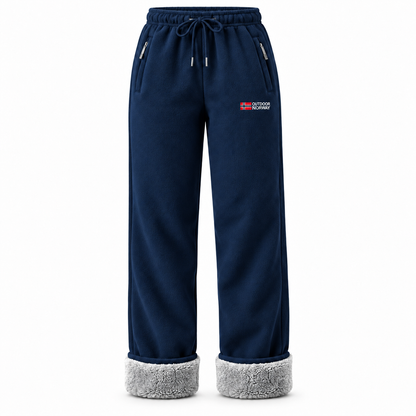 🔥 Popular Product —— Women's thermal trousers made of 100% cotton with a warm fleece lining