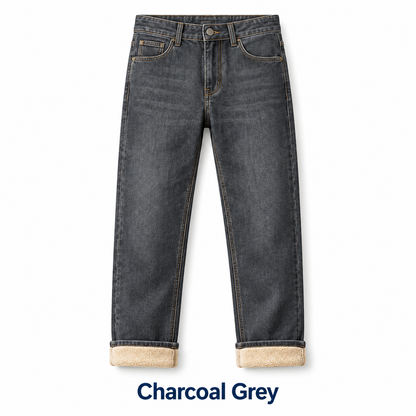 👖 Men's Fleece-Lined Straight-Leg Jeans 🔥 2 Pairs for $19.99 | 4 Pairs for $22.99 | BEST VALUE: 6 Pairs for $24.99