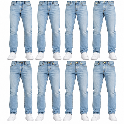 Flex-Stretch-Jeans mit Slim-Straight-Passform