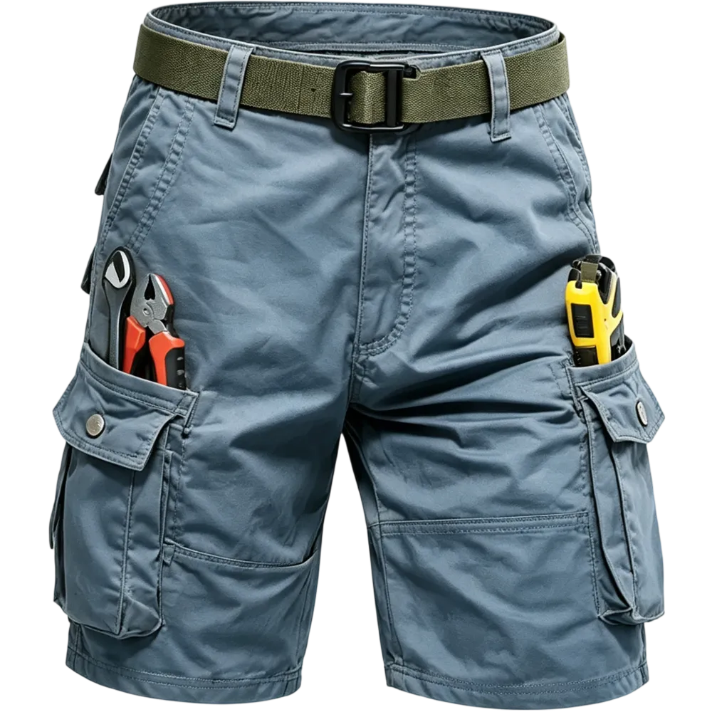 Men's Casual Cargo Pants with Multiple Pockets