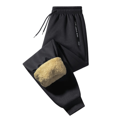 Women's Polar Fleece Thermal Joggers with Thick Warm Lining