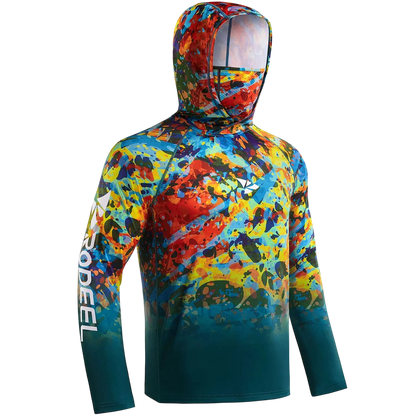 ☀️Men's UPF 50+ Sun Protection Hoodie with UV Detection