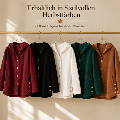 🧥 Die exklusive Cordjacke des Jahres 2026 🍂 – Luxuriöses Cord-Overshirt mit Kapuze ✨