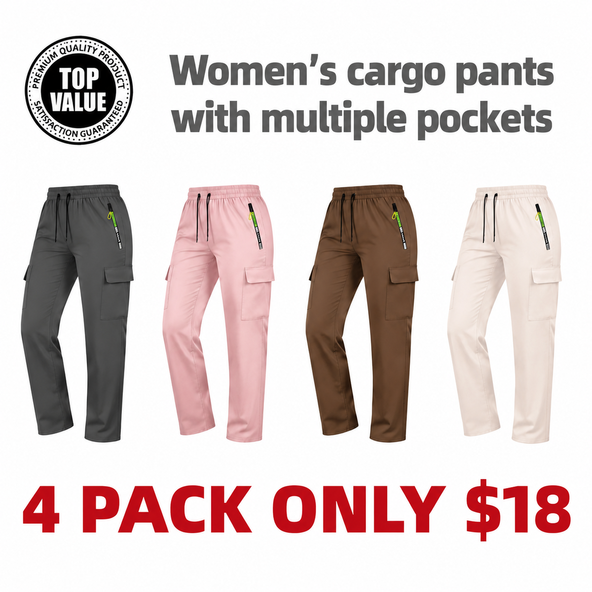 🤲Women's cargo pants