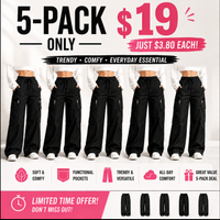 5-Pack Black