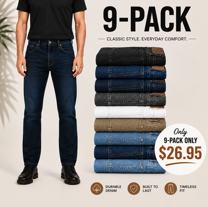 🤲🔥Clearance sale, limited stock 🔥 CLASSIC FIT JEANS