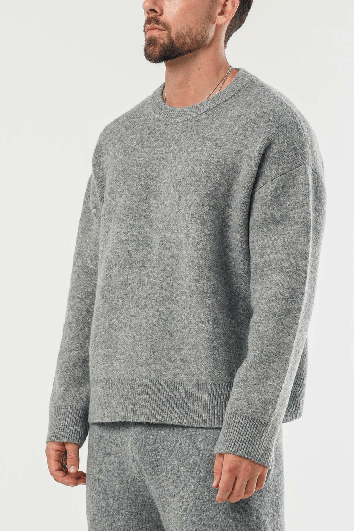 Men's Classic Knit Sweater Set – Everyday Comfort Outfit