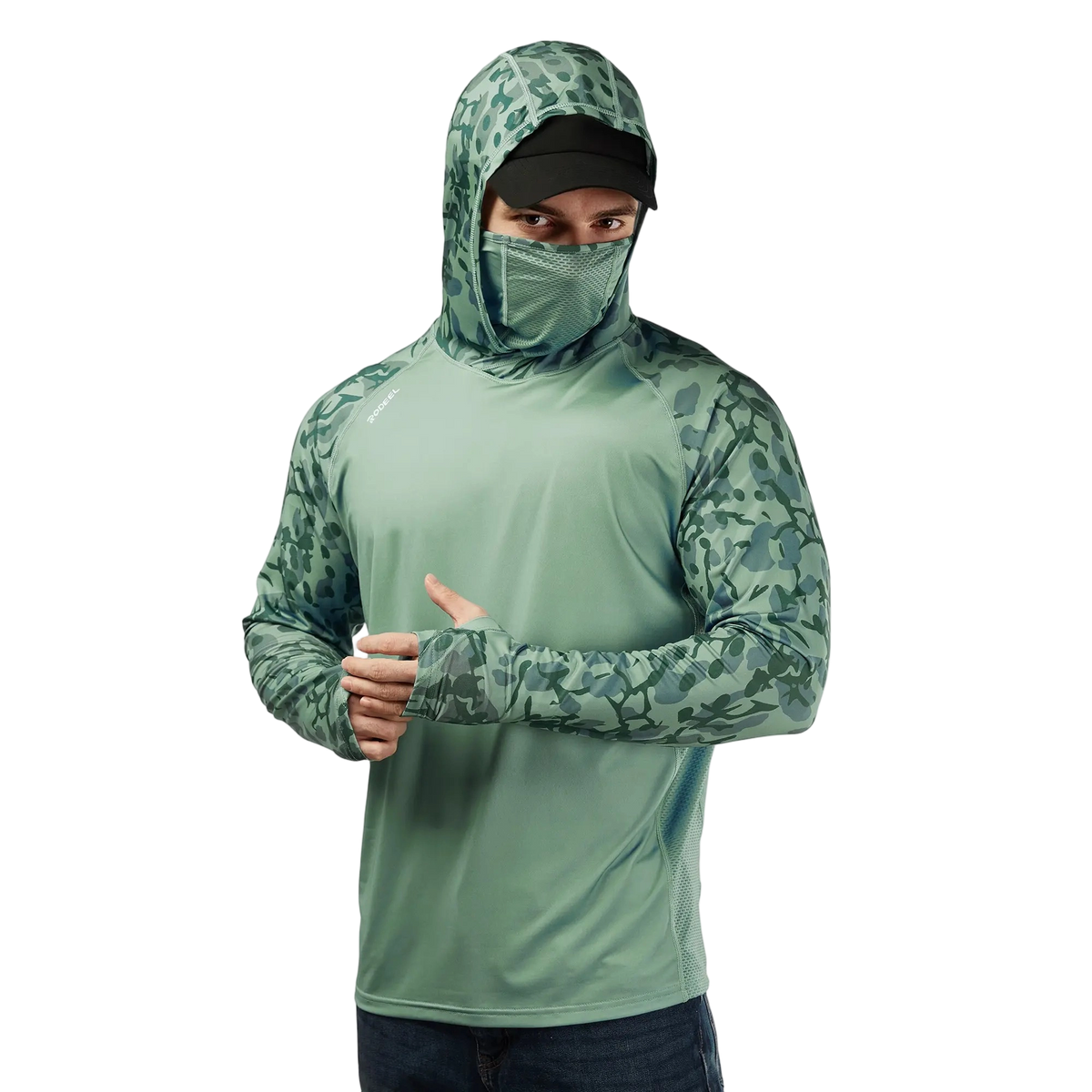 ☀️Men's UPF 50+ Sun Protection Hoodie with UV Detection