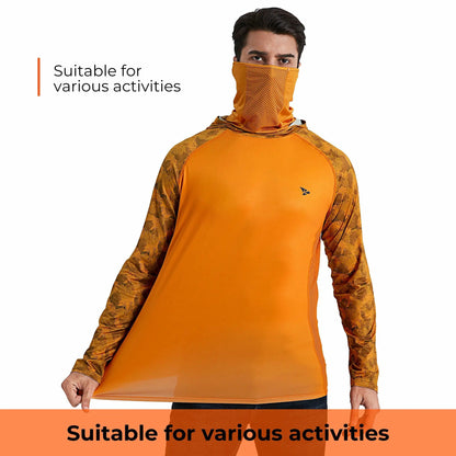 ☀️Men's UPF 50+ Sun Protection Hoodie with UV Detection