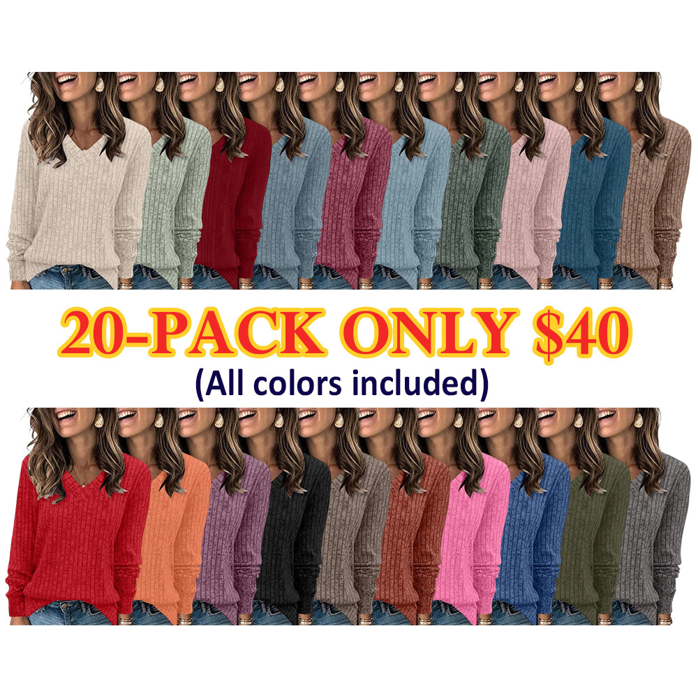 Women Casual Fall Tops Lightweight Tunic Sweaters