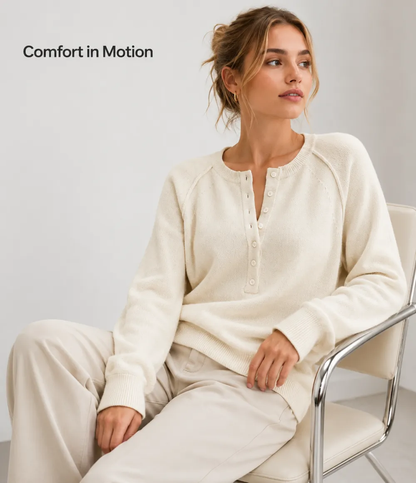 Womens Long Sleeve Kinitting Sweater Tops