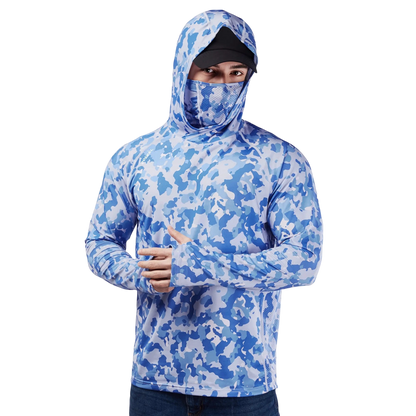 ☀️Men's UPF 50+ Sun Protection Hoodie with UV Detection
