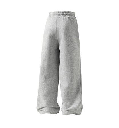 Unisex Fleece Thermal Lined Sweatpants - Oversize Comfort
