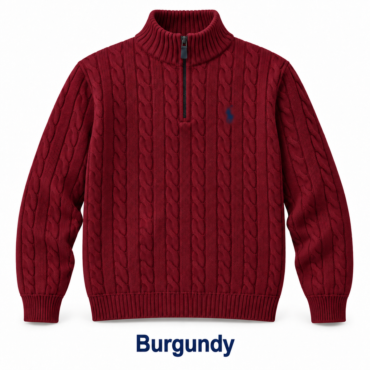🍂 Men's Classic Quarter-Zip Cable-Knit Sweaters 🔥 Everyday Comfort | Clearance Bundle Deal
