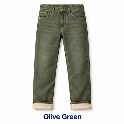 👖 Men's Fleece-Lined Straight-Leg Jeans 🔥 2 Pairs for $19.99 | 4 Pairs for $22.99 | BEST VALUE: 6 Pairs for $24.99