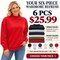 6-PACK ONLY $25.99 Heather Grey