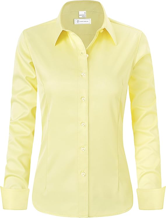 【LAST DAY SALE】Women Classic-Fit Dress Shirts