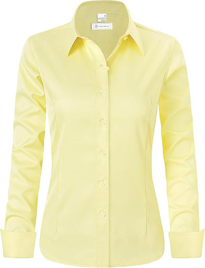 【LAST DAY SALE】Women Classic-Fit Dress Shirts
