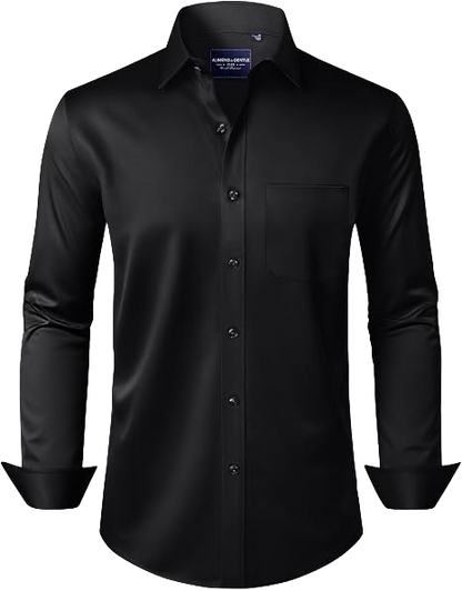 Men's Stain Sheild Business Casual Dress Shirts