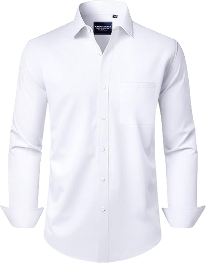 Men's Stain Sheild Business Casual Dress Shirts
