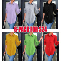 6-Pack $24 (one of each color)