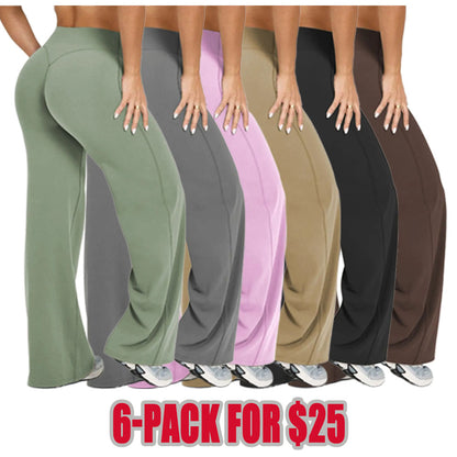 Women's Casual Wide Leg Sport Pants