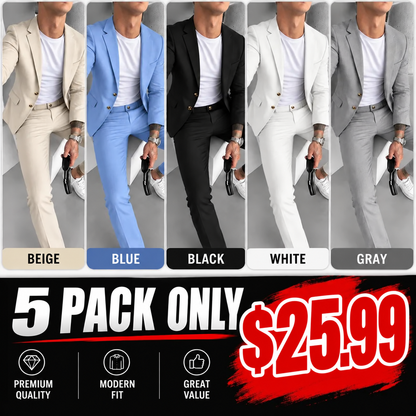 ⌛Limited-Time Offer-Men's Versatile Stretch Business Suit