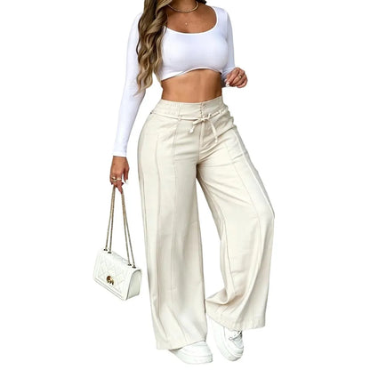 Women's Wide Leg Casual Pants