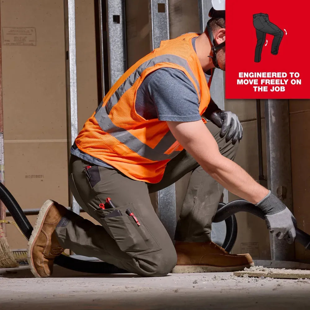 Men's FREEFLEX Tech Work Pants with 7 Pockets