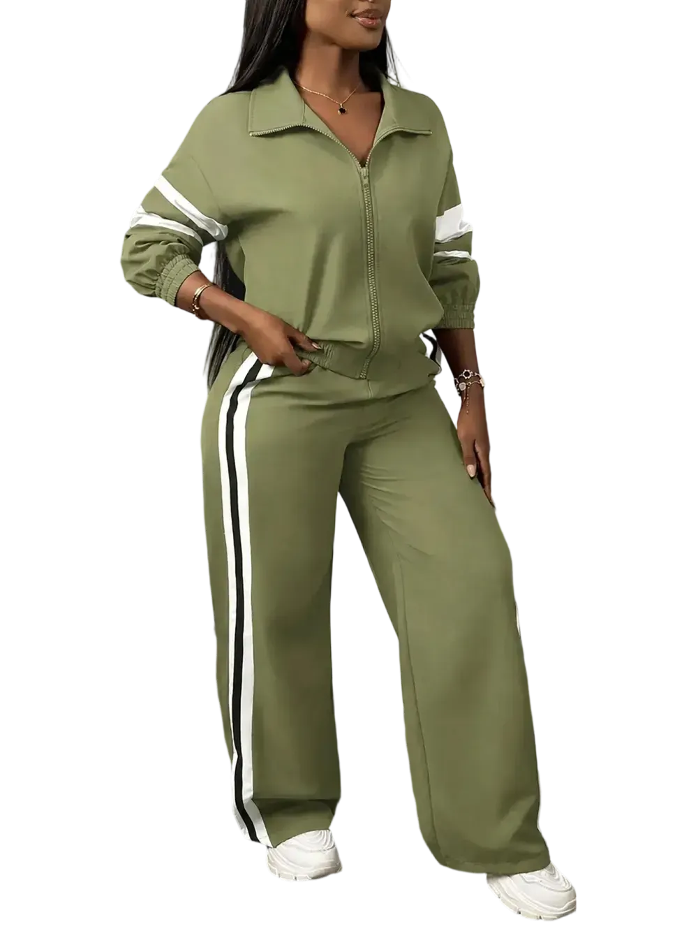 Women's Two-Piece Sporty Casual Set