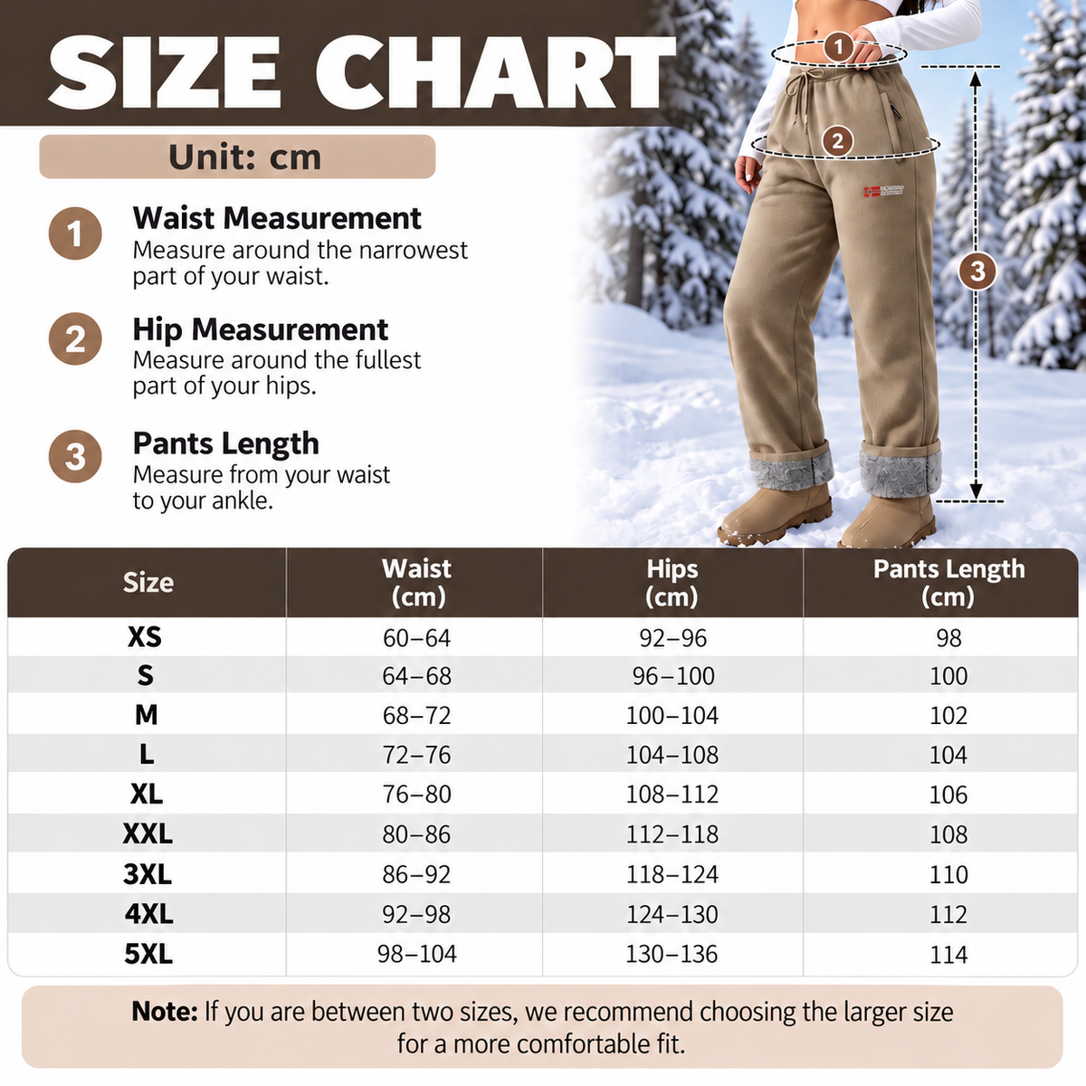 🔥 Popular Product —— Women's thermal trousers made of 100% cotton with a warm fleece lining